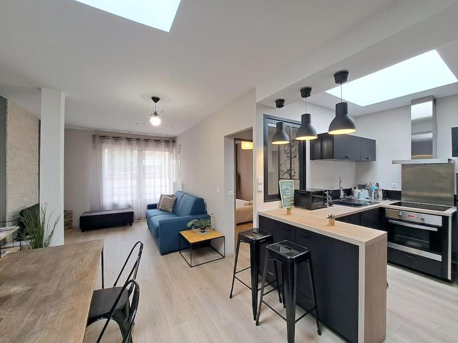 Manhattan, Appartement Calme Reims Extérieur photo