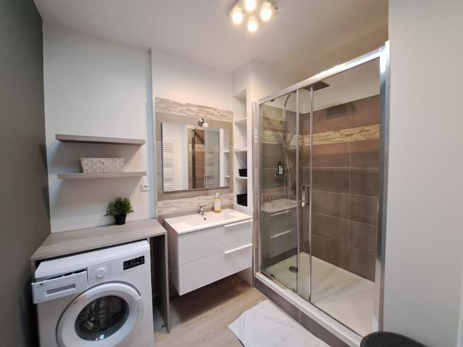 Manhattan, Appartement Calme Reims Extérieur photo